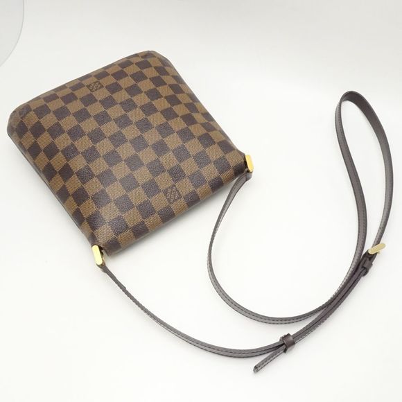 Louis Vuitton Damier Musette Salsa Ebene Diagonal Shoulder Brown - Picture 2 of 8
